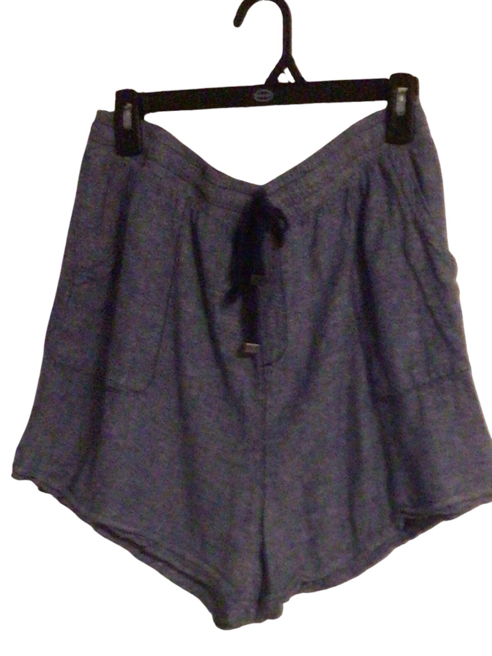 EUC...Womens Time & Tru linen drawstring shorts. SZ LG